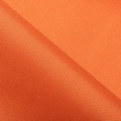 Ткань Oxford 600D PU (Ширина 1,48м), цвет Оранжевый (на отрез) в Кашире