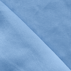 Ткань Кашкорсе, 420гм/2, 110см, цвет Светло-Голубой (на отрез)  в Кашире