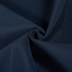 Ткань Грета Водоотталкивающая (80%пф, 20%хл) (Ширина 150см), цвет Темно-Синий (на отрез) в Кашире