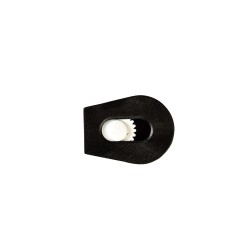 Зажим для шнура 4 мм KL цвет Чёрный + Белый (поштучно)  в Кашире