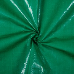Тентовое полотно Тарпаулин 120 г/м2 (Ширина 2м), цвет Зеленый (на отрез) в Кашире
