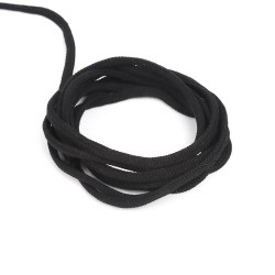 Шнур для одежды 4,5 мм, цвет Чёрный (на отрез)  в Кашире