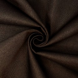 Ткань Рогожка (мебельная) (Ширина 140см), цвет Тёмно-Коричневый (на отрез) в Кашире