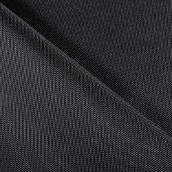 Ткань Кордура (Китай) (Oxford 900D) (Ширина 1,48м), цвет Черный (на отрез) в Кашире
