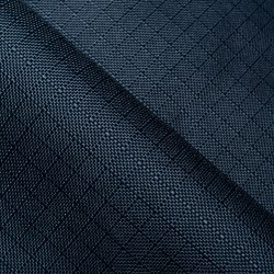 Ткань Oxford 600D PU РИП-СТОП (Ширина 1,48м), цвет Темно-Синий (на отрез) в Кашире