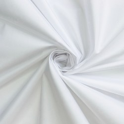 Ткань Дюспо 240Т  WR PU Milky (Ширина 150см), цвет Белый (на отрез) в Кашире