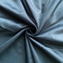 Ткань подкладочная Таффета 190Т (Ширина 150см), цвет Темно-серый (на отрез) в Кашире