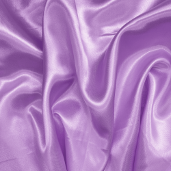 Ткань Атлас-сатин (Ширина 150см), цвет Сиреневый (на отрез) в Кашире