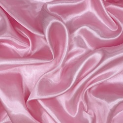 Ткань Атлас-сатин (Ширина 150см), цвет Розовый (на отрез) в Кашире