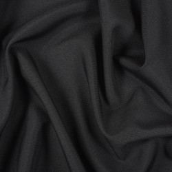 Ткань Габардин (100%пэ) (Ширина 150см), цвет Черный (на отрез) в Кашире