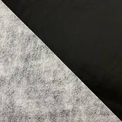 Ткань для чехлов на уличную мебель 260 г/м2 (Ширина 180см), цвет Чёрный (на отрез) в Кашире