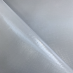 Ткань ПВХ 450 гр/м2 (Ширина 1,6м), цвет Серый (на отрез) в Кашире