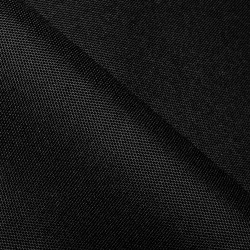 Ткань Oxford 600D ПВХ (Ширина 1,48м), цвет Черный (на отрез) в Кашире