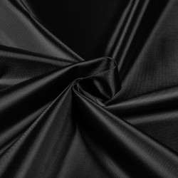 *Ткань Оксфорд 210D PU, цвет Черный (на отрез)  в Кашире