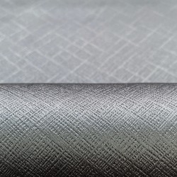 Ткань Блэкаут для штор светозатемняющая 100% (Ширина 280см)  &quot;Орнамент Серый&quot; (на отрез) в Кашире