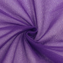 Фатин (мягкий), цвет Фиолетовый (на отрез)  в Кашире